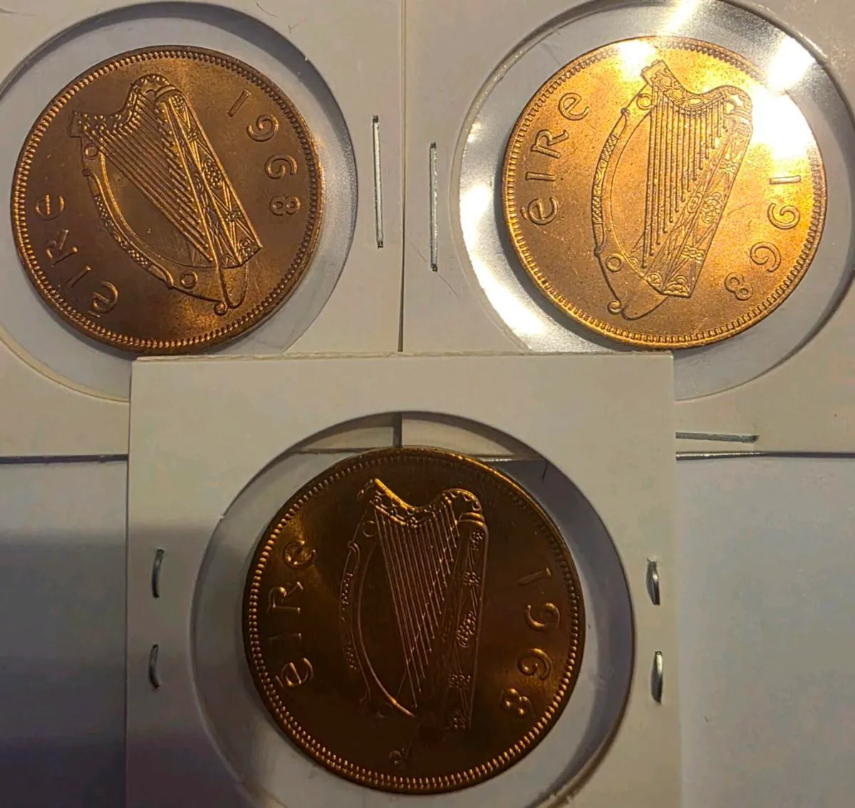 Irish penny's coins - Image 2