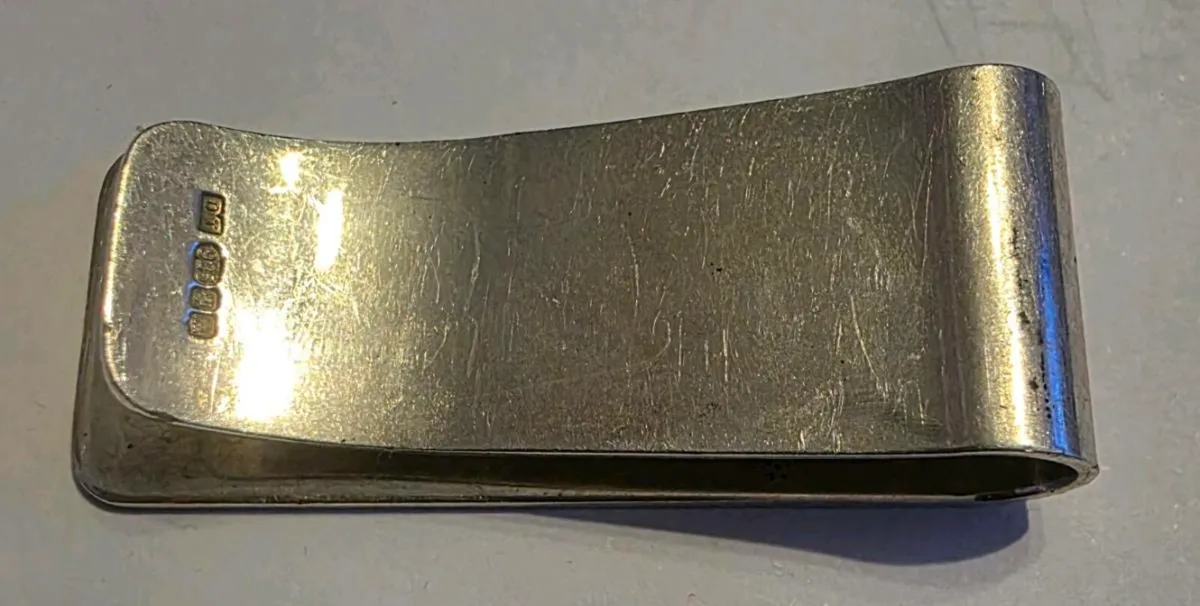 Silver money clip - Image 2
