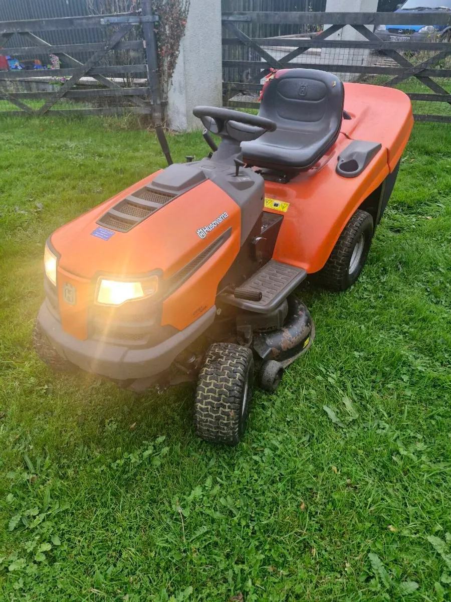 Husqvarna ride on mower Delivery available - Image 3