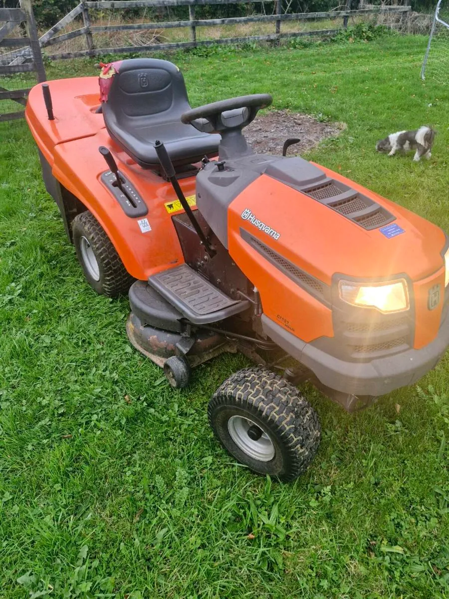 Husqvarna ride on mower Delivery available - Image 1