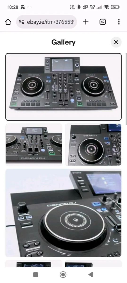 Denon sclive2 decks with built in speakers WiFi - Image 2