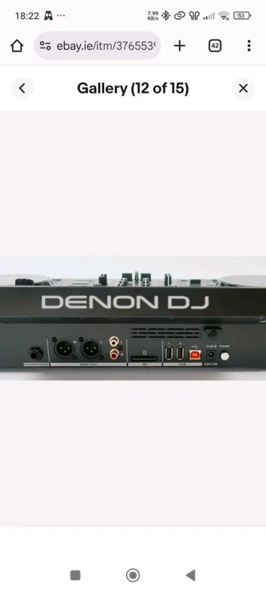 Denon sclive2 decks with built in speakers WiFi - Image 3