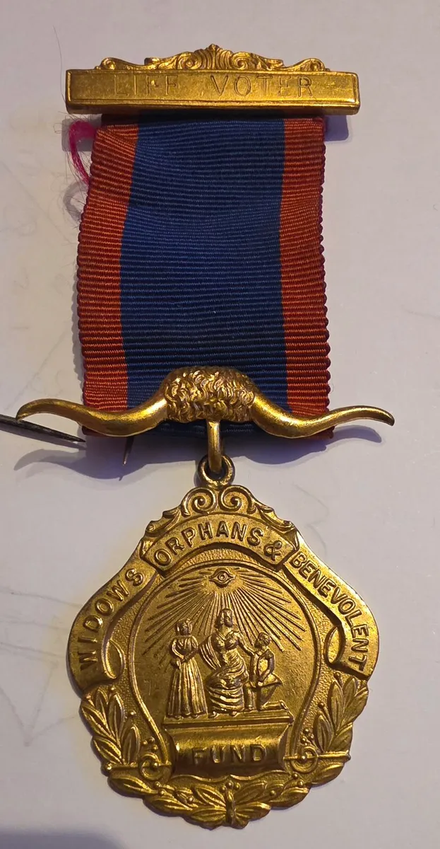 Masonic medal - Image 1