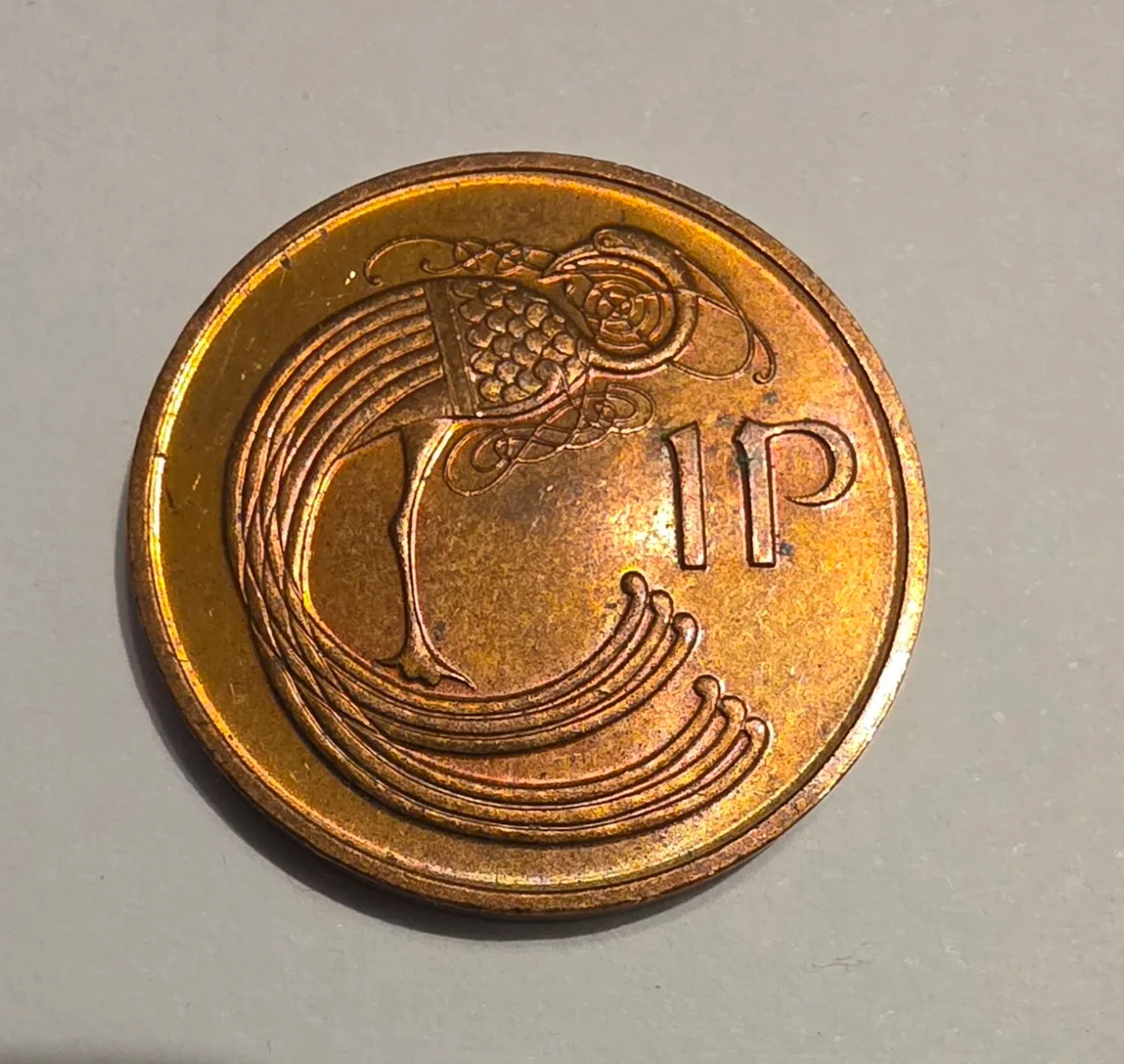1985 irish penny - Image 1