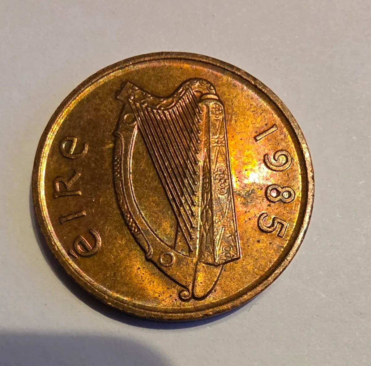1985 irish penny - Image 2