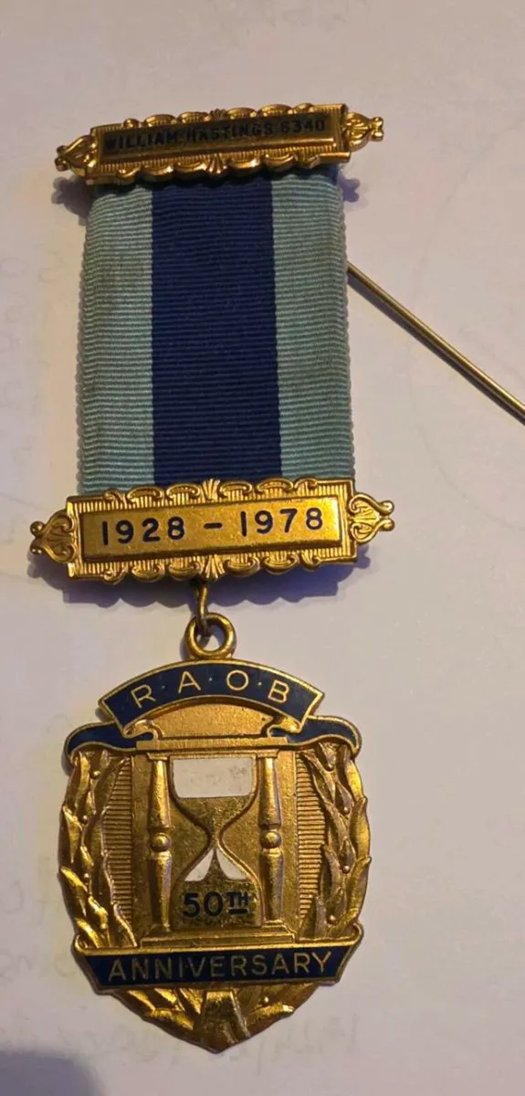 Masonic medal - Image 1