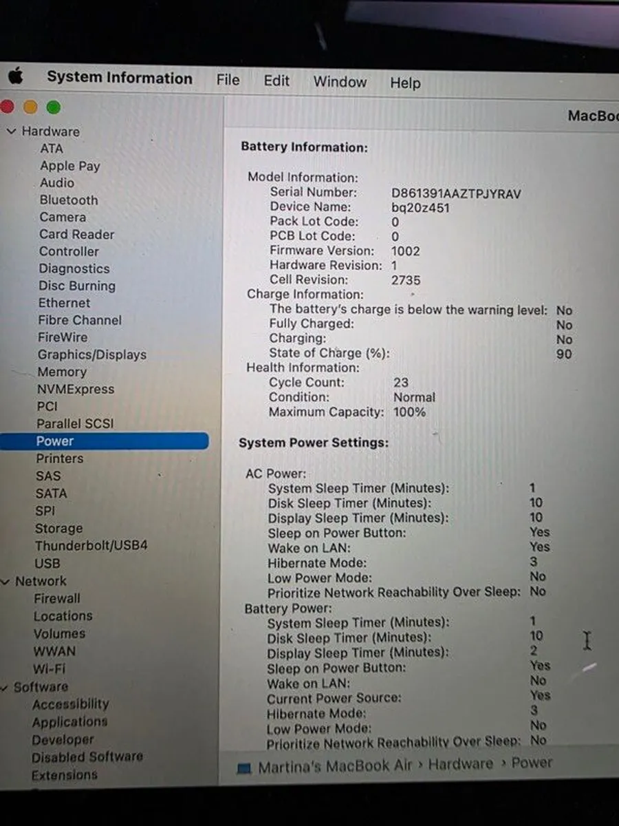 Apple Macbook Air M1 2020 - Image 4