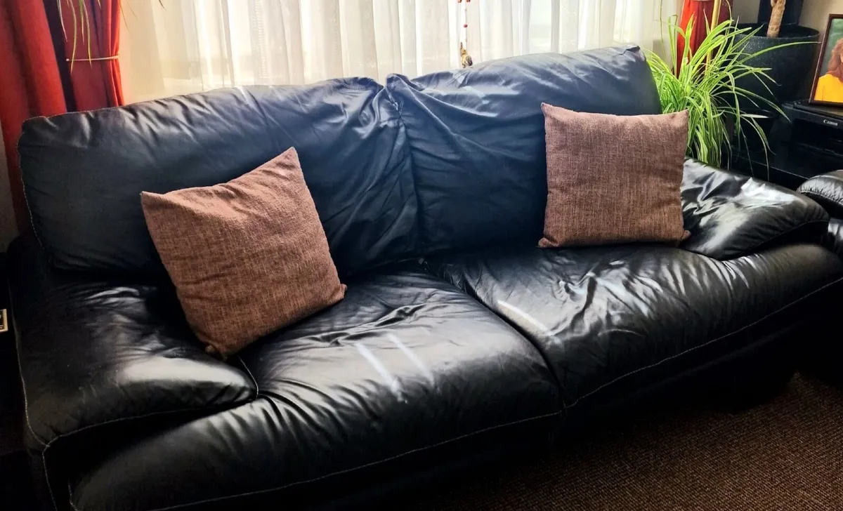 Leather sofa - Image 3