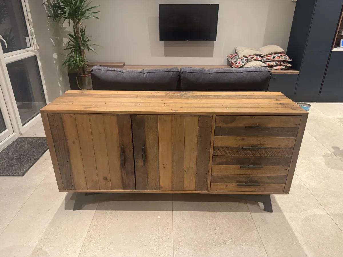 Sideboard / Wooden Cabinet - Medium Oak - Image 1