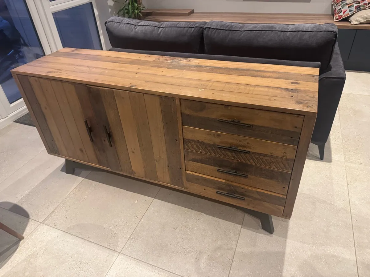 Sideboard / Wooden Cabinet - Medium Oak - Image 2