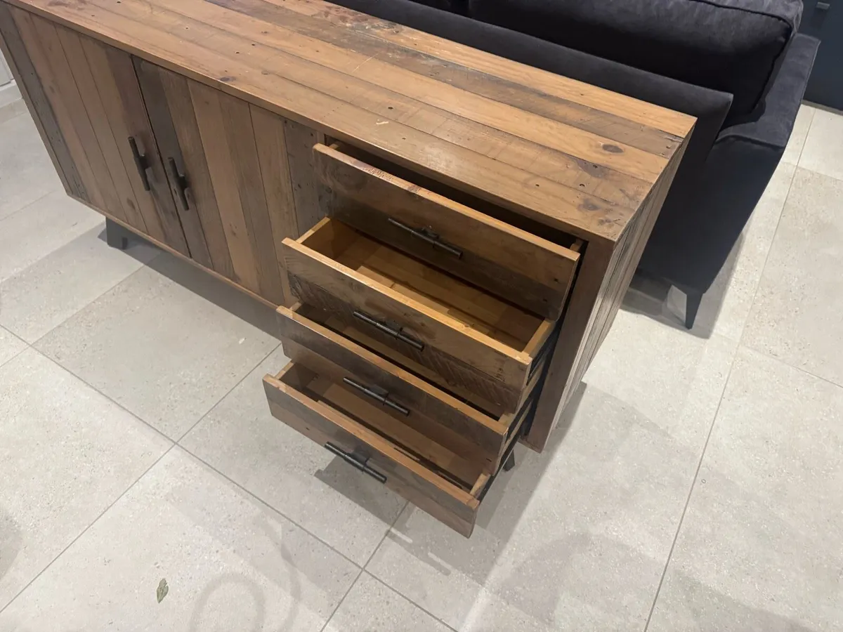 Sideboard / Wooden Cabinet - Medium Oak - Image 3