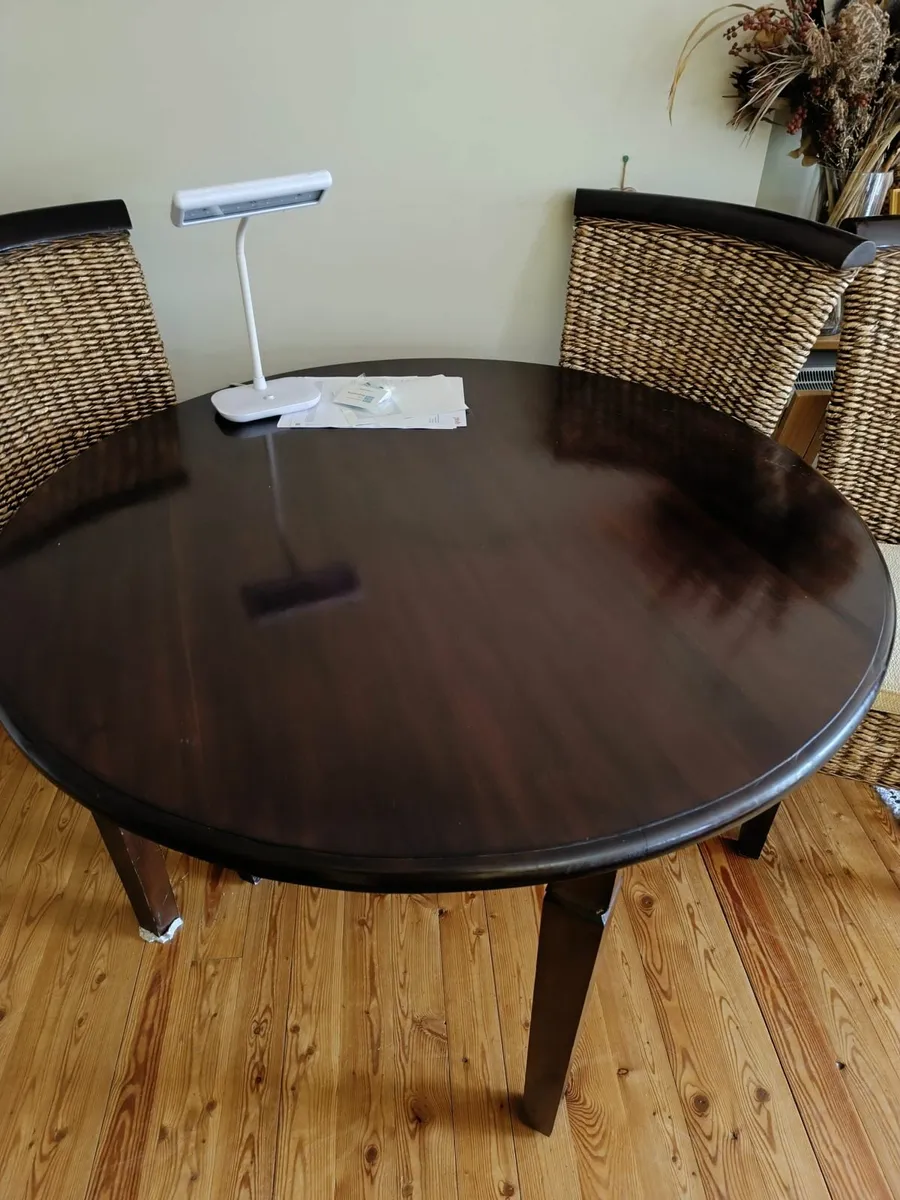 Furniture -solid accacia wood table - Image 2