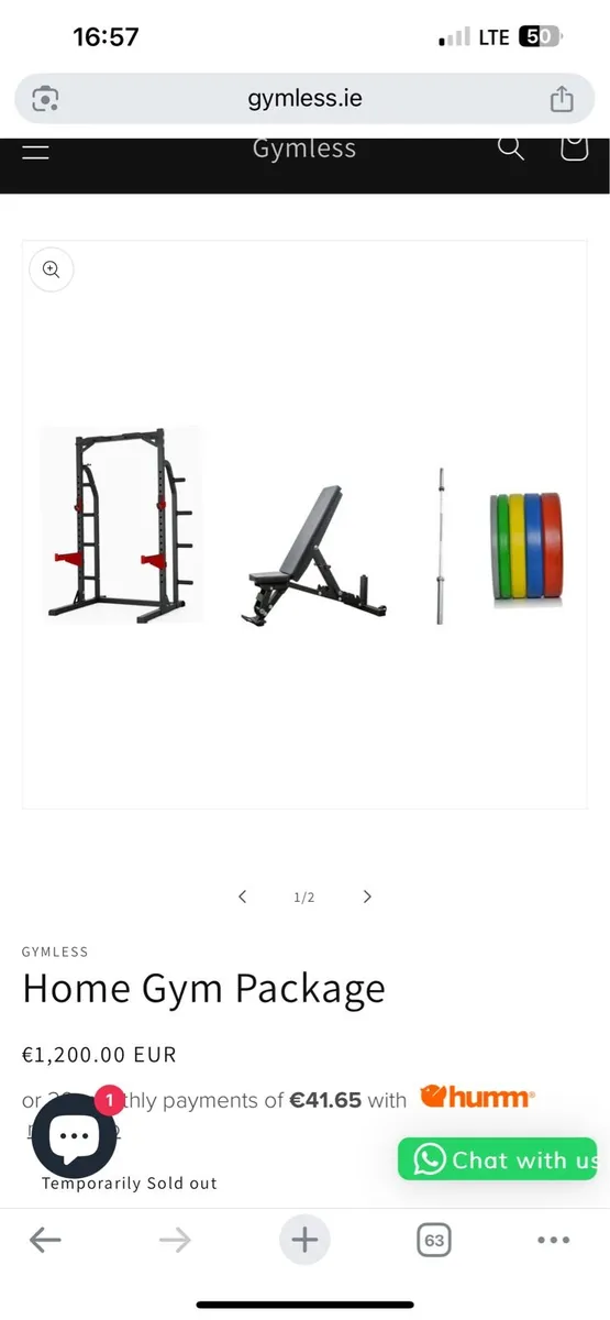 Home gym package - Image 1