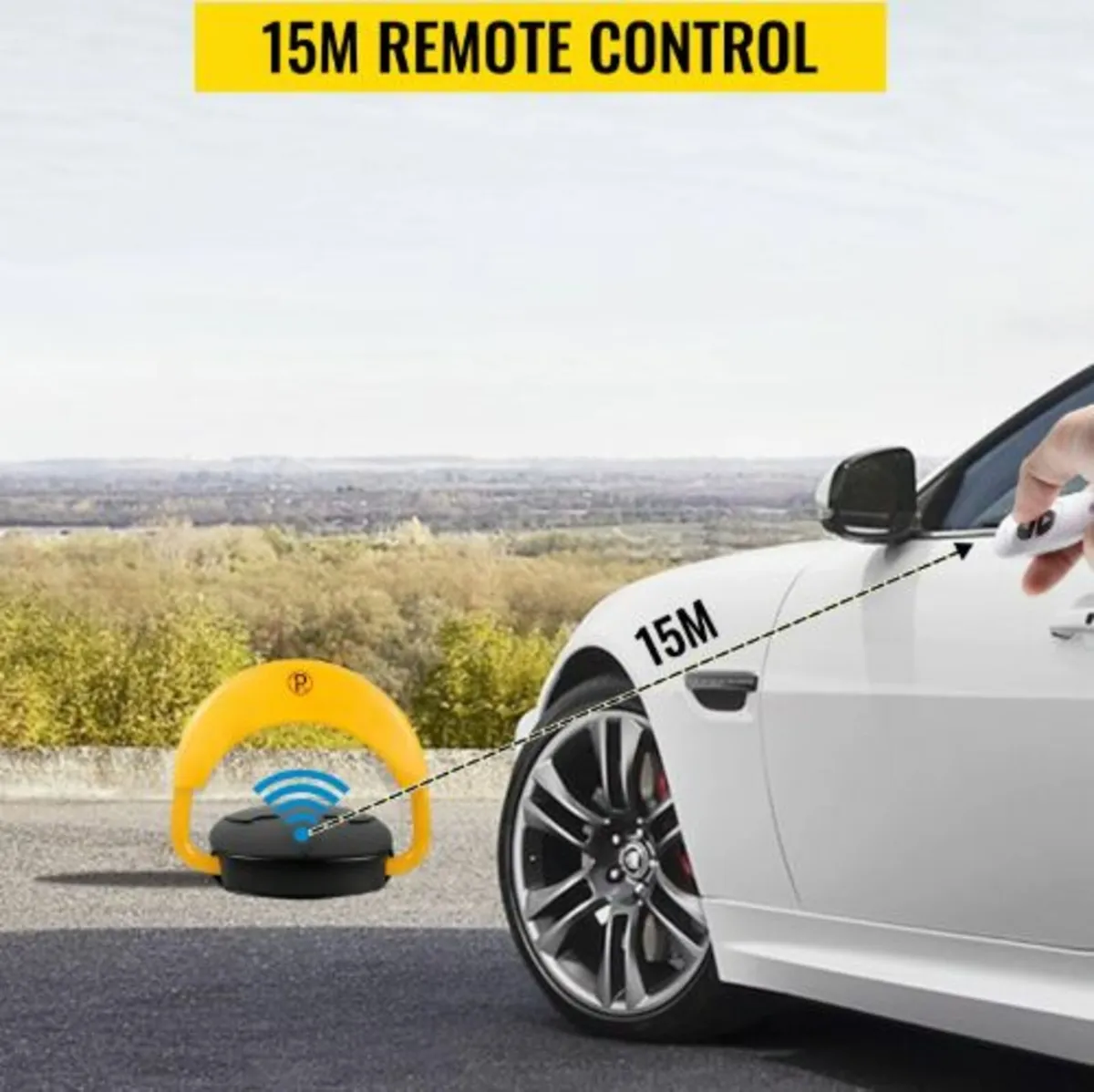 20M Automatic Remote Control Parking Lock,Carport - Image 2