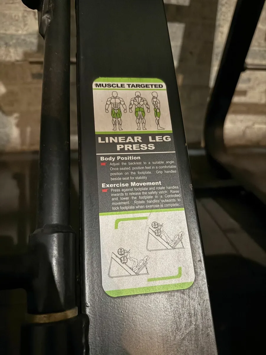 Apollo Fitness Linear Leg Press (Commercial Grade) - Image 4