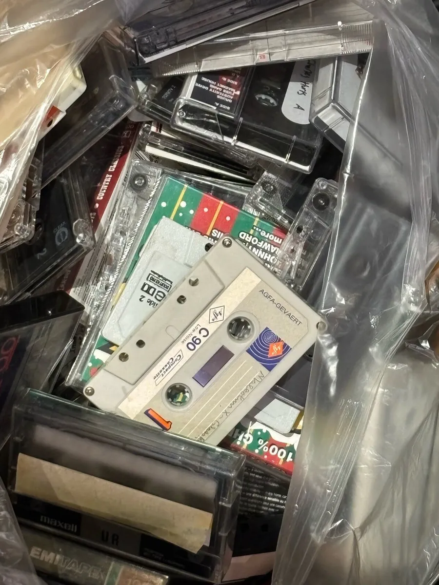Audio cassette tapes