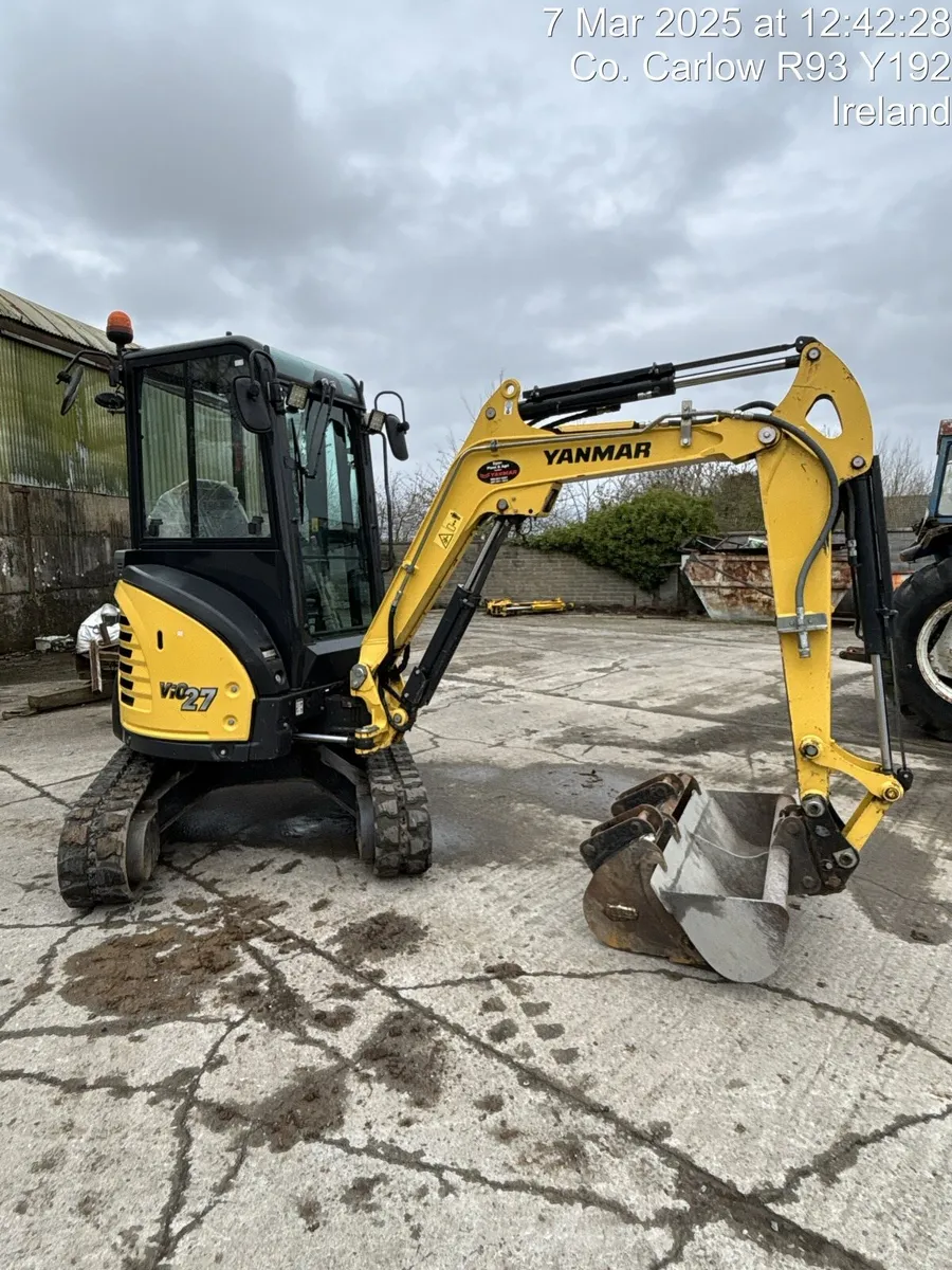 Yanmar VIO 27 (NO VAT, FREE 3.5T PLANT TRAILER) - Image 1
