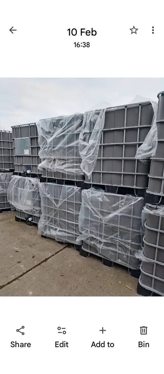 1000 LTRs IBC Tanks - Image 4