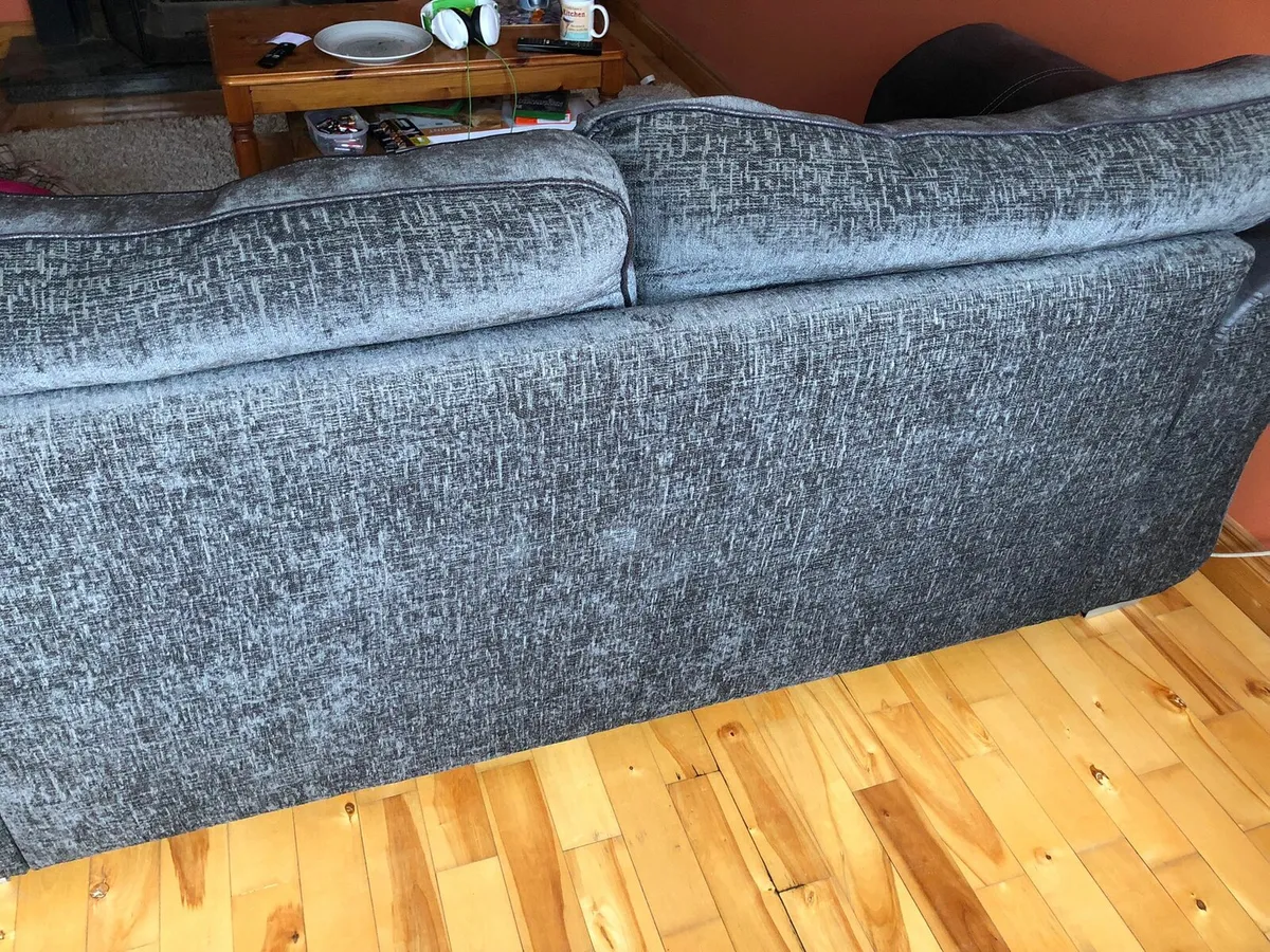 2 seater Grey Couch - Image 2