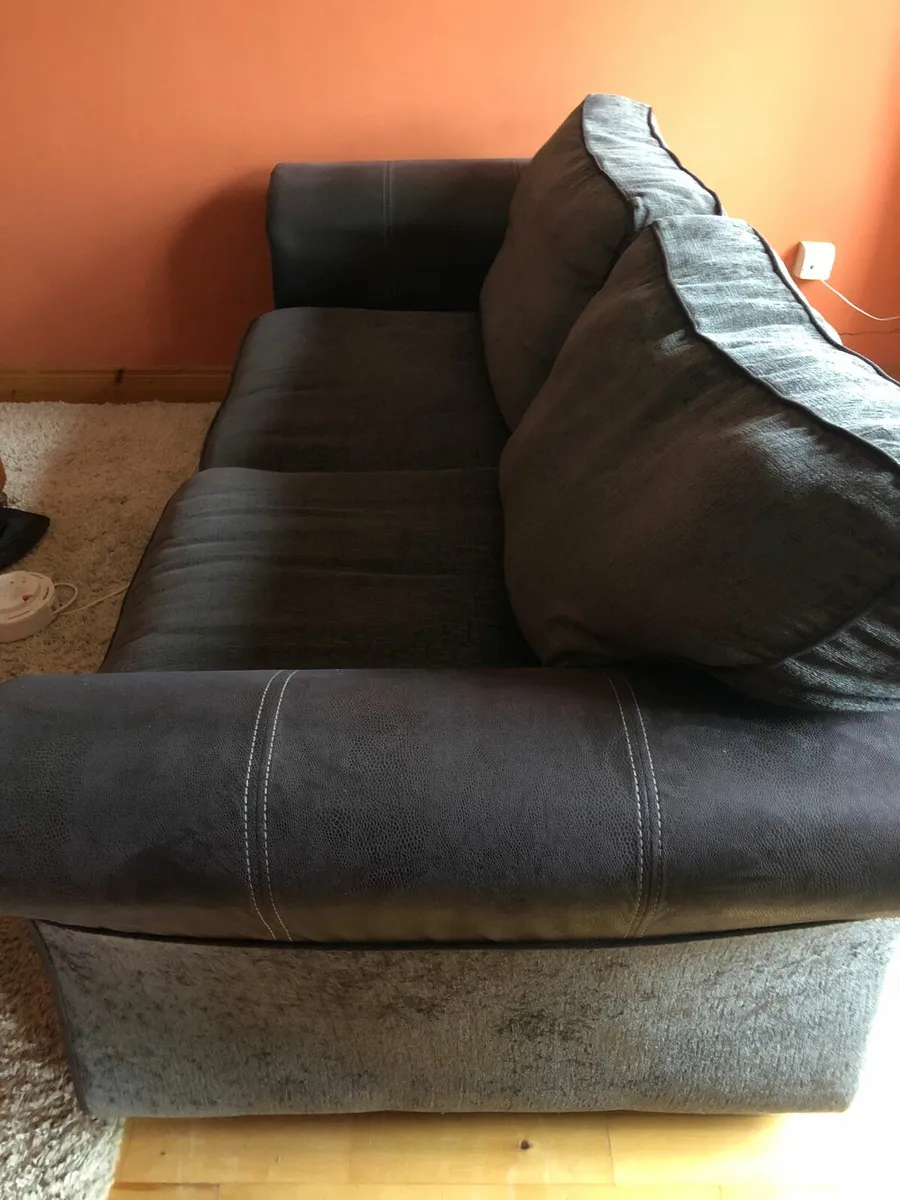 2 seater Grey Couch - Image 3