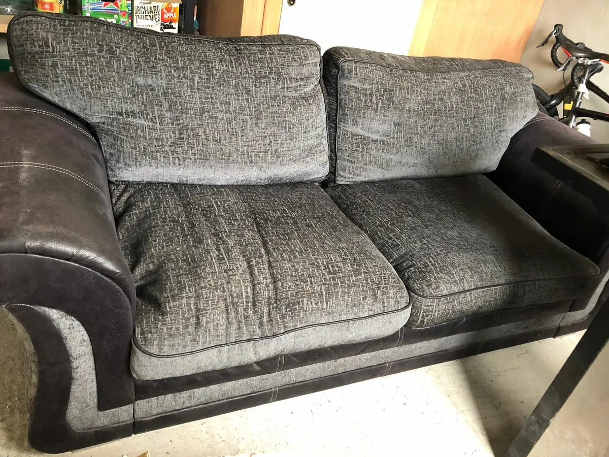 2 seater Grey Couch - Image 4