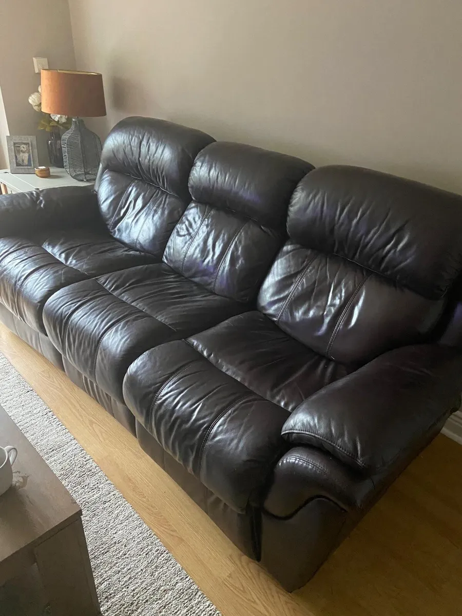 *leather sofa* - Image 1