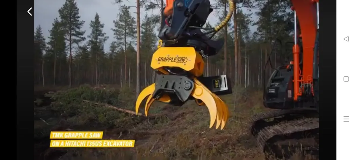 TMK grapple saw demo mullingar - Image 3