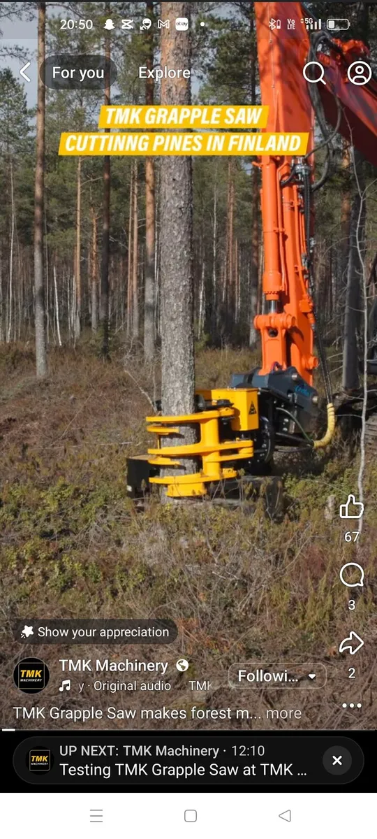 TMK grapple saw demo mullingar - Image 4