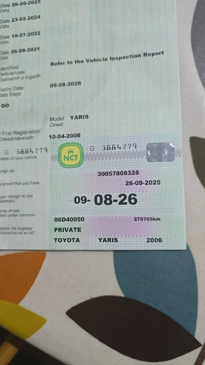 Toyota Yaris 2006 FRESH NCT - Image 2