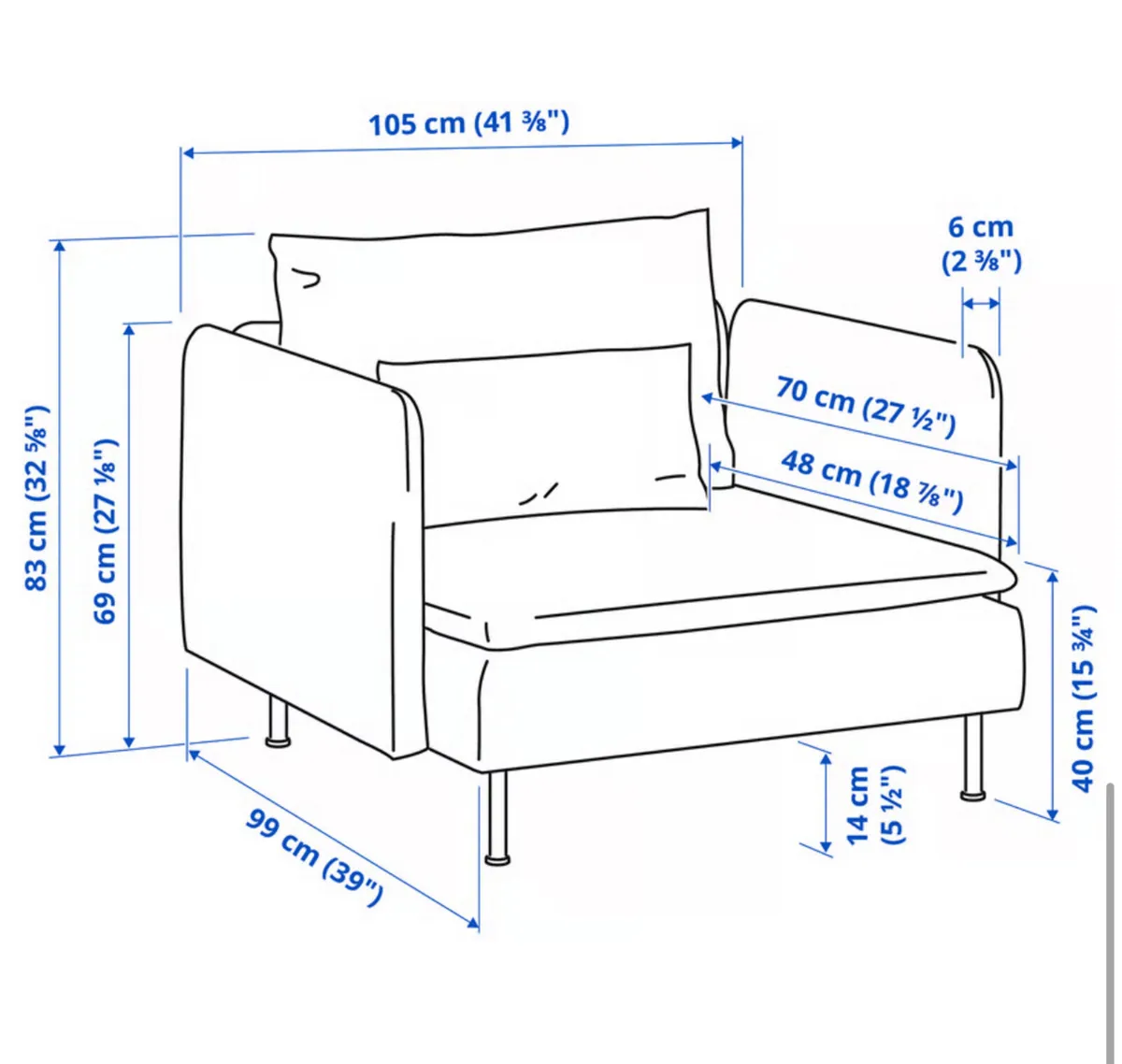 IKEA Soderhamn Armchair - Image 2
