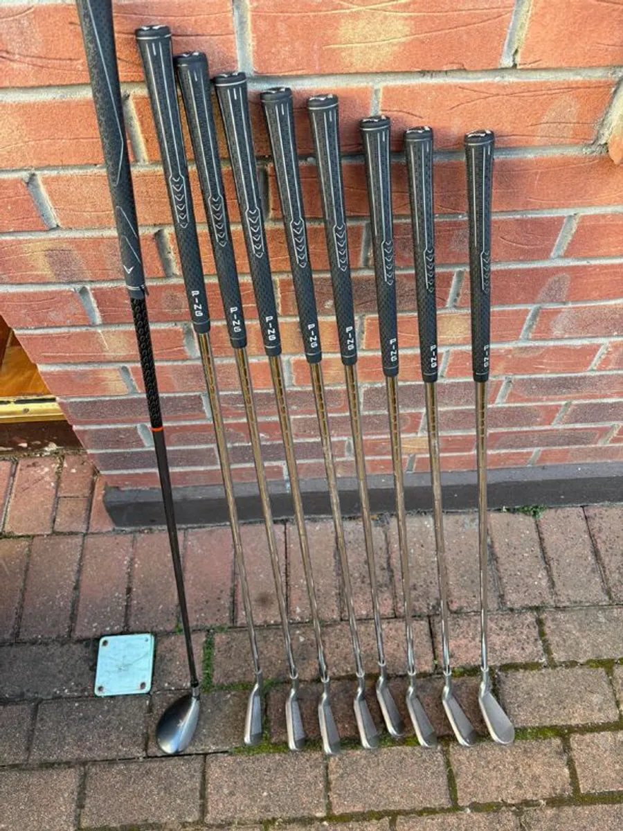 Ping Iron Set, Hybrid & Motocaddy Waterproof Golf Bag - Image 2