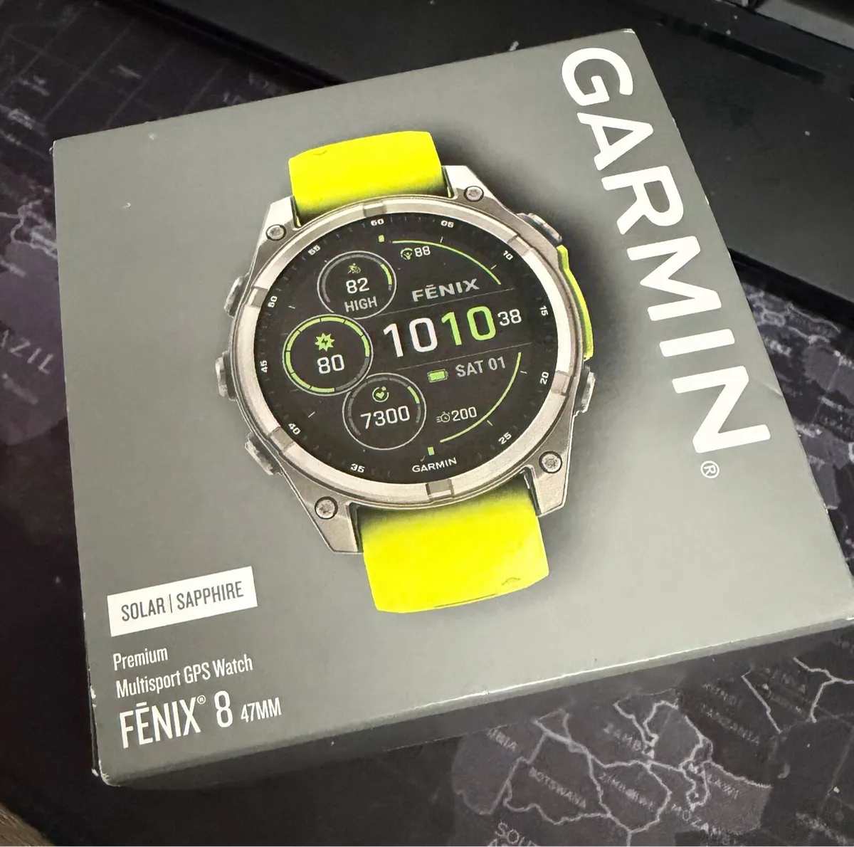 Garmin Fenix 8 Sapphire Solar Titanium as new - Image 1