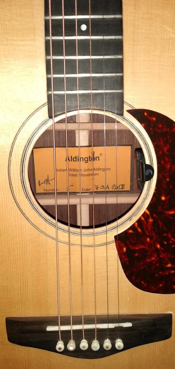 Aldington Acoustic guitar - Image 4