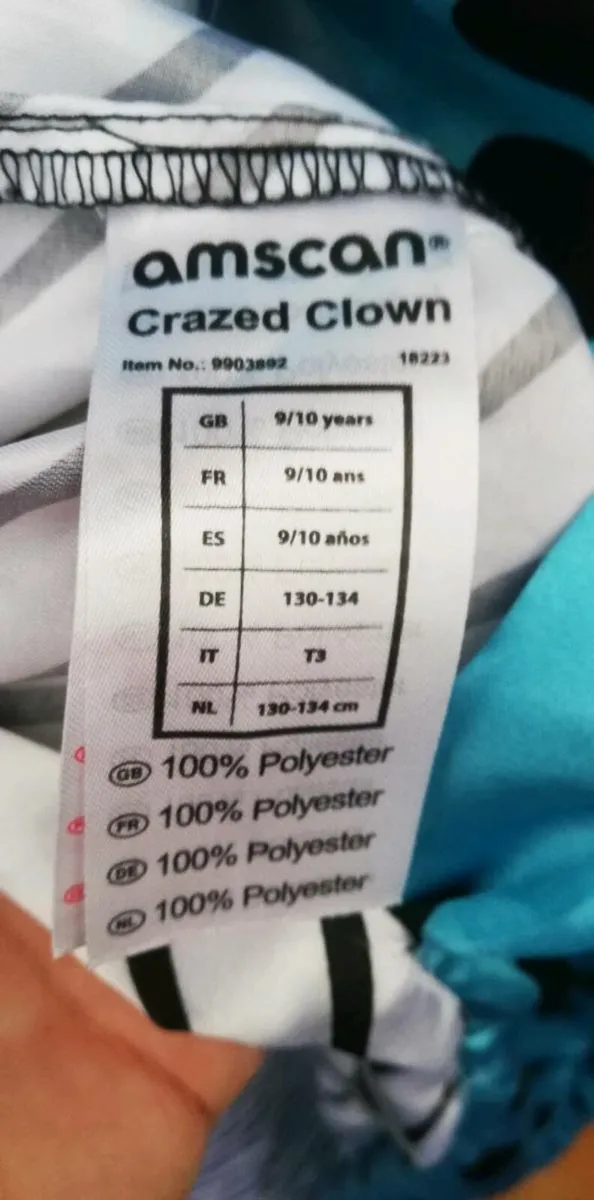 Halloween Crazed clown costume - Image 4