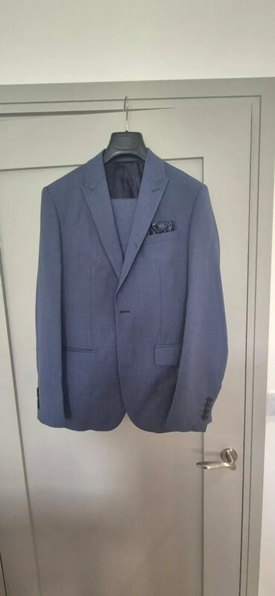 Reiss Mens Designer Suit - Blue - Image 1