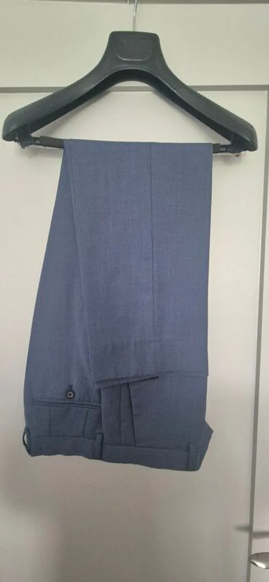 Reiss Mens Designer Suit - Blue - Image 2