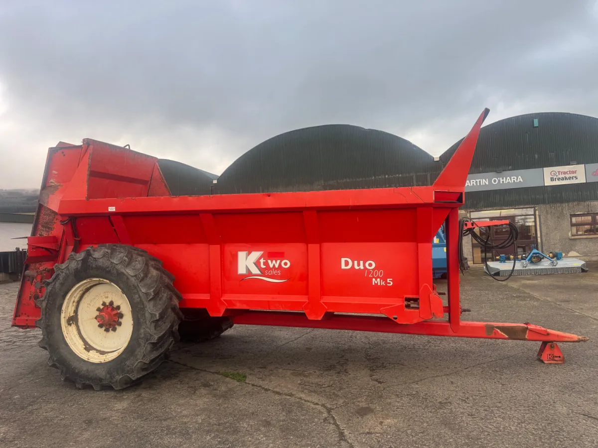 Ktwo Duo 1200 Dung Spreader - Image 1