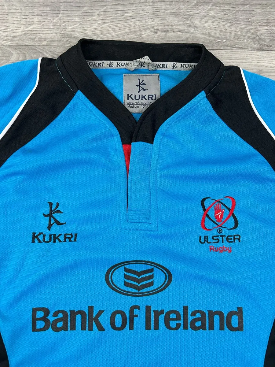 Vintage 2008 Kukri Ulster Rugby Jersey Shirt M - Image 3