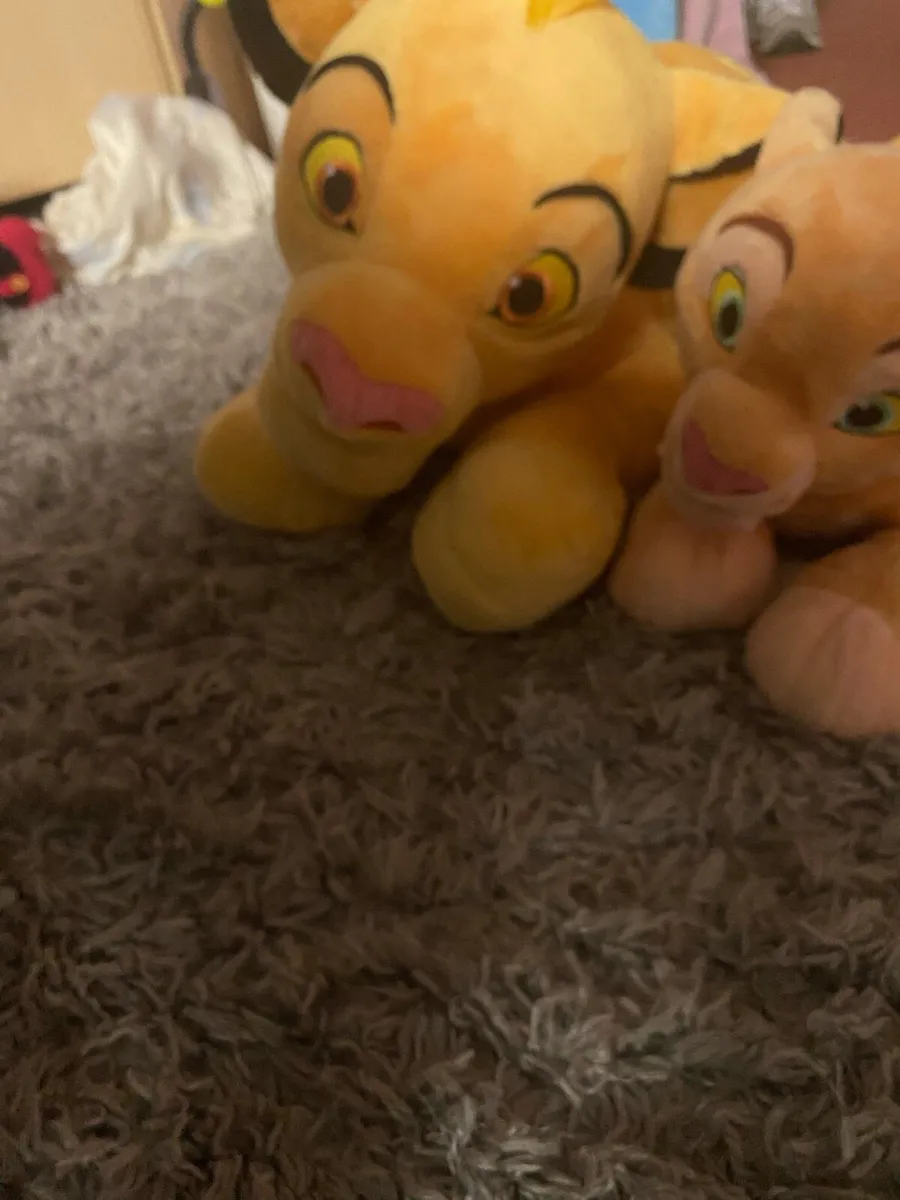 Simba and Nala teddies - Image 1