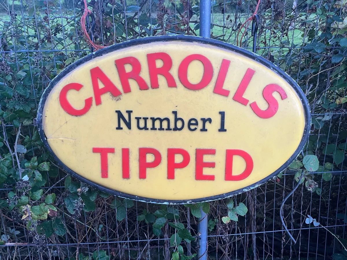 Antique sign - Image 1