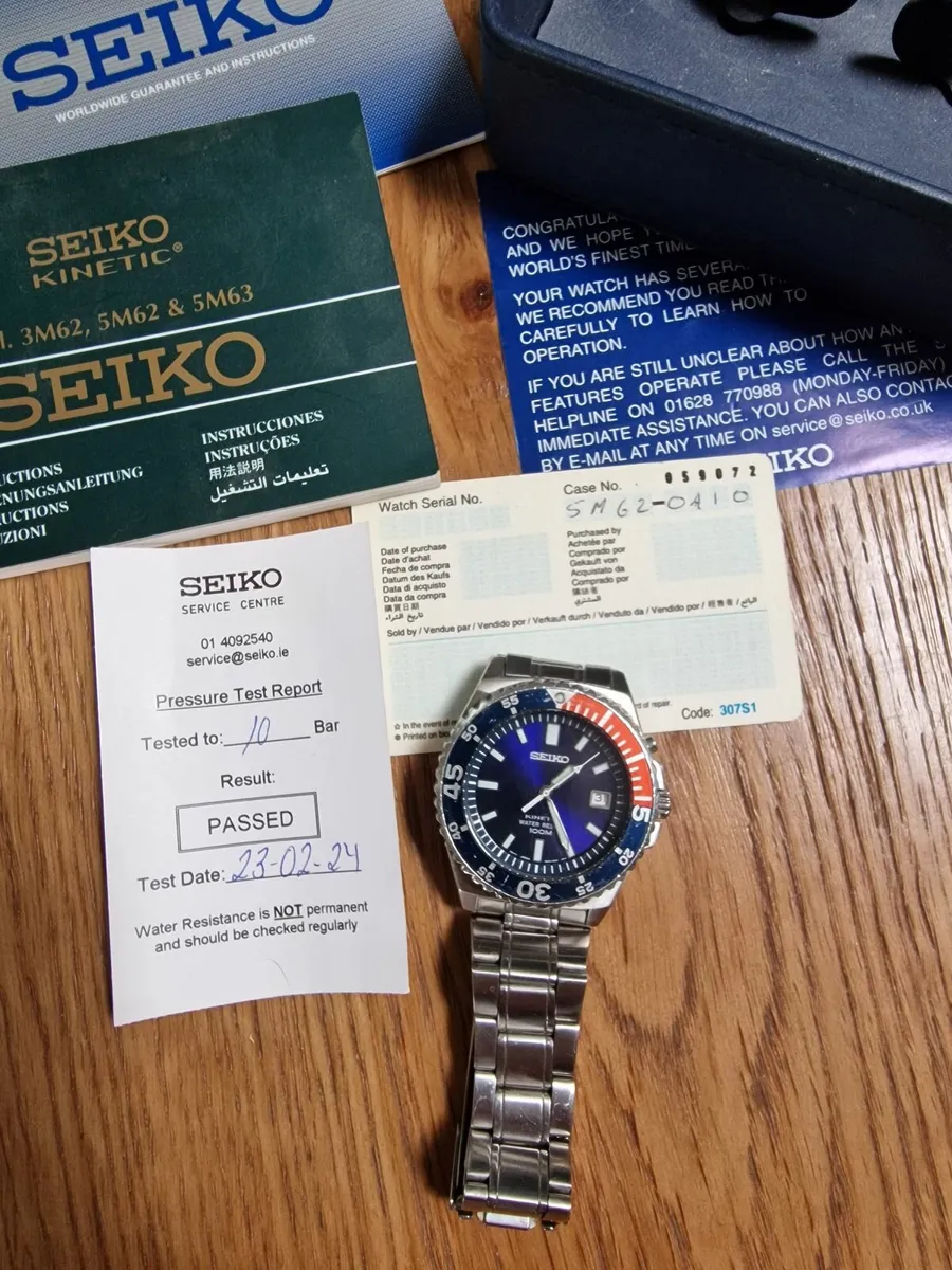 Seiko mens watch - Image 1