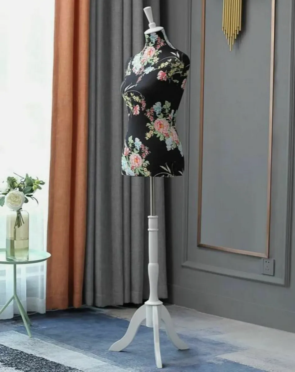New Dark Floral Design Mannequin - FREE DELIVERY - Image 2