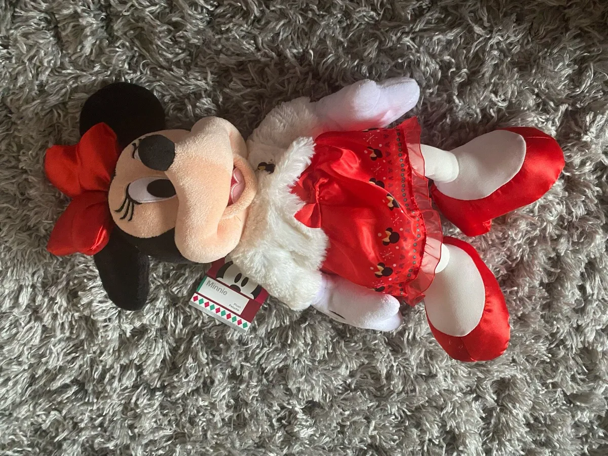 Christmas Minnie Mouse teddy - Image 1