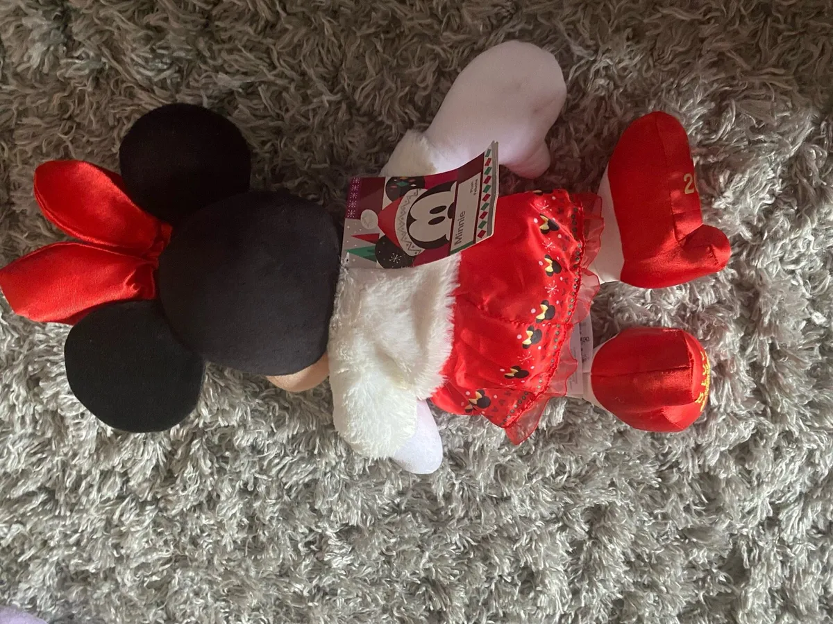 Christmas Minnie Mouse teddy - Image 2