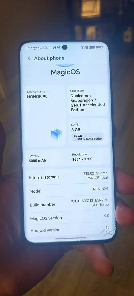Honor 90 5G 256GB   Ram 8+6 GB UNLOCKED - Image 3