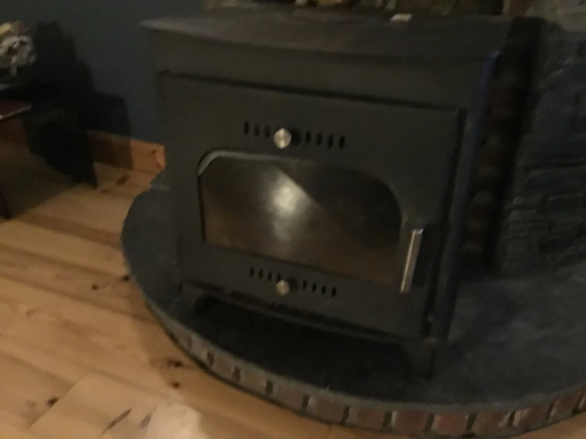 Back boiler boru stove plus half ton coal bunker