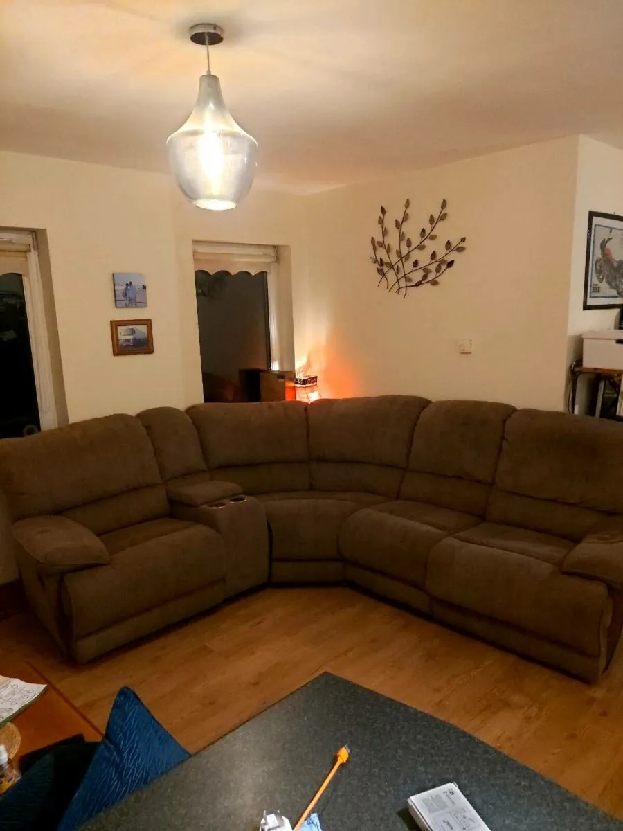 Corner sofa Couch recliner. - Image 3