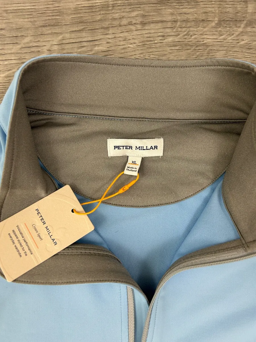 NEW Peter Millar Half Zip Golf Jumper Mens XL - Image 4