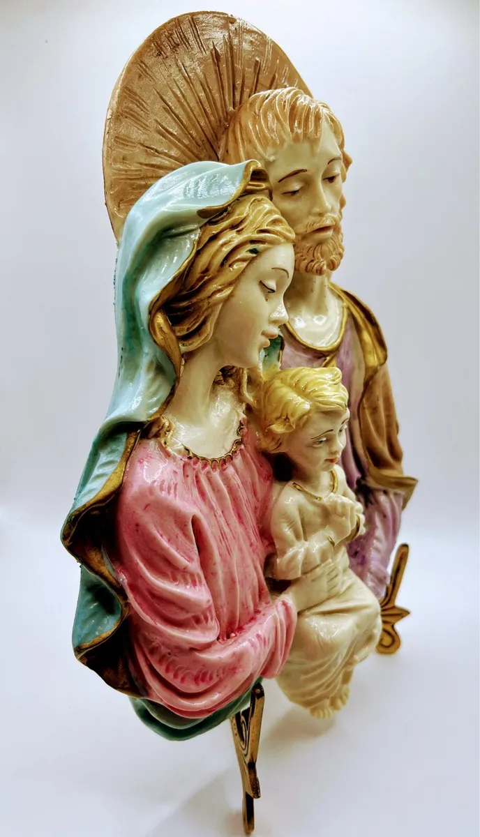 The Holy Family Vintage Wall Plaque - Image 2