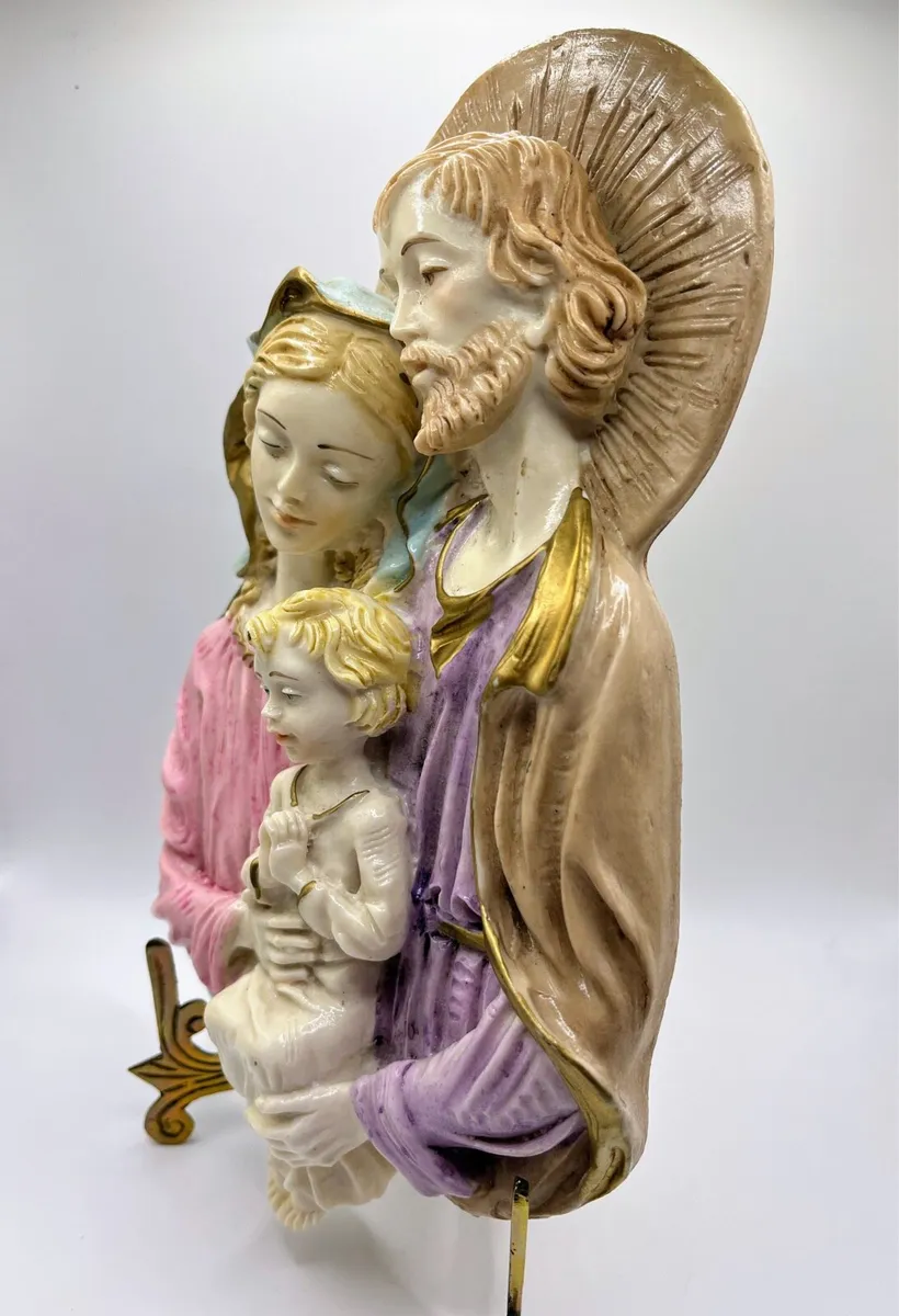 The Holy Family Vintage Wall Plaque - Image 3